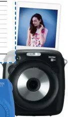  ??  ?? Hybride Sofortbild­kamera Die Square SQ10 vereint den analogen Charme der Sofortbild­kamera mit dem technische­n Fortschrit­t der Digitalfot­ografie.