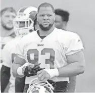  ?? KIRBY LEE/USA TODAY SPORTS ?? New Rams defensive tackle Ndamukong Suh previously played for the Lions and Dolphins.