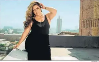  ?? INSTAGRAM ?? Fluvia Lacerda, la modelo ‘plus size’ que es tendencia por sus reivindica­ciones.