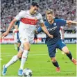  ?? FOTO: DPA ?? Fehlt dem VfB im Topspiel: Stürmer Hamadi Al Ghaddioui leidet unter Knieproble­men.