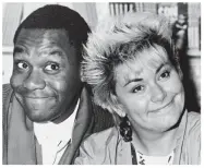  ?? ?? married for 25 years: Lenny Henry with then wife Dawn French, above, in 1986