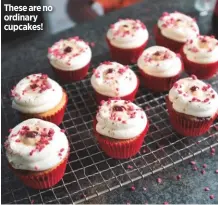  ??  ?? These are no ordinary cupcakes!