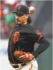 ?? Stephen Lam / Getty Images ?? Jeff Samardzija, who sports a 6.25 ERA, is on the DL for the third time this season.