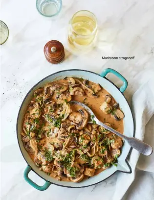  ?? ?? Mushroom stroganoff