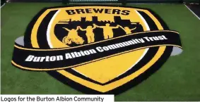  ?? ?? Logos for the Burton Albion Community Trust and Shelter’s #Nohomekit campaign.