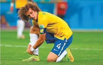  ?? Rex Features ?? David Luiz, the 30-year-old defender, has not represente­d the Selecao for more than a year but earned a recall after impressing coach Tite.