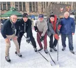  ??  ?? Detlef Schubert, Michael Staade, Andreas-Paul Stieber, Carsten Schiffer und Ingo Lingemann (v.l.)