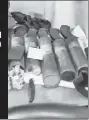  ?? ?? HUGE FIND: An Israeli raid in al Shifa Hospital’s MRI center in Gaza located 81 mortars and 60 rounds of ammunition, as well as other other Hamas weapons.