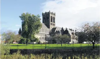  ??  ?? Pride of Paisley The town’s abbey was built in 1163