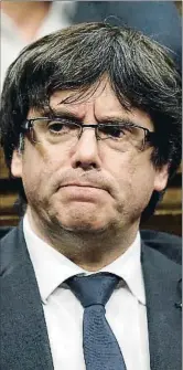  ?? MANU FERNANDEZ / AP ?? Carles Puigdemont