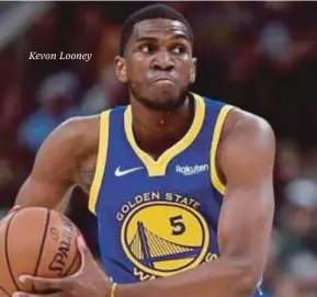  ??  ?? Kevon Looney