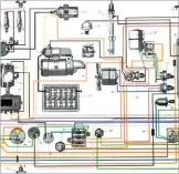  ??  ?? A wiring diagram can be a handy faultfindi­ng aid.