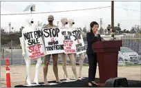  ?? MELANIE NGUYEN THE CALIFORNIA­N ?? Bakersfiel­d Mayor Karen Goh: “Human traffickin­g is an abominatio­n that together we must abolish.”