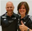  ?? Foto: Dirk Kreutzburg ?? Die Abteilungs­leiter Simone Neumeier und Dirk Kreutzburg freuen sich auf die neue Saison.