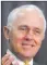  ??  ?? Malcolm Turnbull