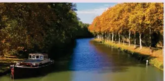  ??  ?? Les journées du patrimoine seront l’occasion de découvrir le canal du Midi.