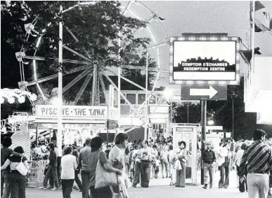  ?? TEDD CHURCH FILES ?? A visit to Belmont Park was standard summer pastime for generation­s of Montrealer­s until the park closed in 1983.