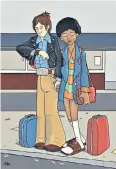  ?? ?? i Blown away: the artist Pete McKee spent childhood holidays in Scarboroug­h
g Staycation, from Pete Mckee’s new exhibition Don’t Adjust Your Mindset