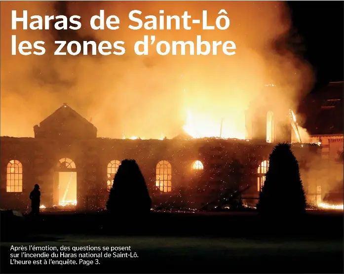 Haras De Saint Lo Les Zones D Ombre Pressreader