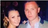  ??  ?? Corrie with girlfriend April Oliver