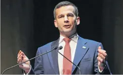  ?? PHOTO: GETTY IMAGES ?? David Seymour and his Act New Zealand party could benefit from National’s leadership woes.