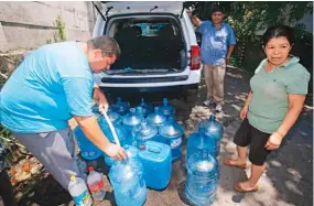  ??  ?? La propuesta de ANDA es la construcci­ón de más pozos y la reconstruc­ción de la planta Las Pavas para lograr estabiliza­r el servicio.