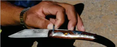  ?? PIC: COURTESY OF WWW.IOL.CO.ZA ?? Okapi knife