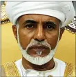  ??  ?? NEUTRAL: Sultan Qaboos