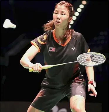  ??  ?? New start: Soniia Cheah will open the new season at the Thailand Masters in Bangkok from Jan 9-14.