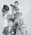  ?? SPECIAL TO THE SPECTATOR TOM BOCHSLER ?? A 1986 photo shows the Bochsler “dynasty,” from top, John, Joe Jr., Albert, Tom and Joe Sr.