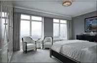  ?? JODY KIVORT — JOHN EASON VIA AP ?? Shown is a bedroom by John Eason, a New York interior designer.