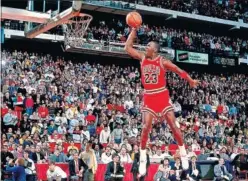  ??  ?? LEYENDA. Jordan, el mejor jugador de baloncesto de la historia.