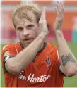  ?? HAMILTON SPECTATOR FILE PHOTO ?? “I think we’ve shown more often than not we’re capable of a fight,” says Forge FC's Kyle Bekker.