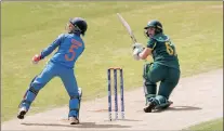  ?? PICTURE: REUTERS ?? Proteas opener Lizelle Lee rattled off 92 runs off 78 balls in their Women’s World Cup triumph over India in Leicester on Saturday.