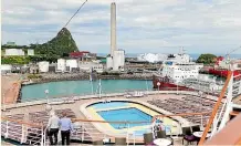  ??  ?? Passengers can exercise in either of two heated saltwater pools on board the Maasdam.