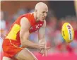  ??  ?? AFL star Gary Ablett.