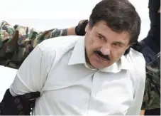  ??  ?? Mexico’s government says it has extradited drug lord Joaquin “El Chapo” Guzman to the United States.| AP FILE PHOTO