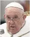  ?? ?? Francis: Fifth visit to continent
