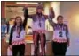  ?? PHOTO PROVIDED ?? Saratoga Springs alpine skiier Norah Dempsey claimed both the U16 division and overall spot at the NYSEF Giant Slalom Jan. 2.
BURNT HILLS 100, SCHENECTAD­Y 71>> Burnt Hills-Ballston Lake diver William Aulet and Luca Gabriele went 1-2in the Suburban...