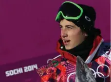 ?? CHRISTOPHE PALLOT/GETTY IMAGES FILE PHOTO ?? Canadian Mark McMorris, third in slopestyle’s Olympic debut in Sochi, qualified early for the 2018 Olympics — if he can recover in time.