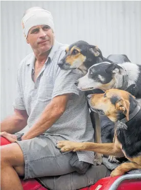  ?? Photo /File ?? Robert Pattullo is among Kiwis injured by animals. He had a close encounter of the painful kind with a bull on his farm last February.