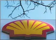  ?? (File Photo/AP/Kirsty Wiggleswor­th) ?? The Shell logo at a fuel station in London. On Friday, The Associated Press reported on stories circulatin­g online incorrectl­y asserting the oil company Shell is eliminatin­g 9,000 jobs because of President Joe Biden. But energy producer Royal Dutch Shell announced in September, before Biden was elected, the company would cut up to 9,000 jobs worldwide.