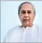  ??  ?? Odisha CM Naveen Patnaik