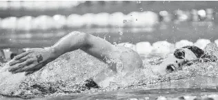  ?? ?? Churchill sophomore Carli Cronk earned a bronze at the UIL Class 6A state championsh­ips in the 200 freestyle with a time of 1:48.85. She also placed fifth in the 500 freestyle in 4:54.76.