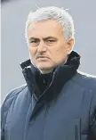  ??  ?? Tottenham Hotspur manager Jose Mourinho.