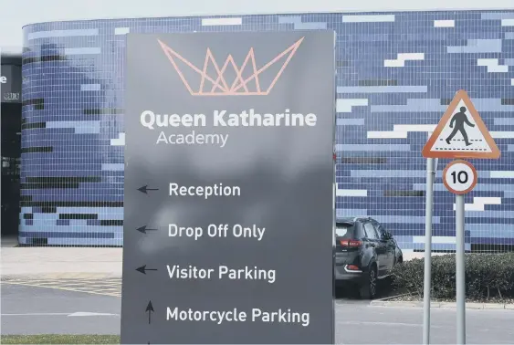  ??  ?? Queen Katharine Academy.