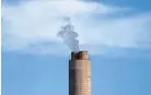  ?? RICK BOWMER/AP FILE ?? The EPA issued a final rule Wednesday to restrict smokestack emissions from power plants.