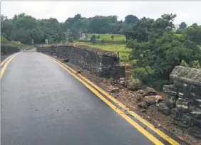  ??  ?? The damage to Teston Bridge has been repaired, but the cause has yet to be determined