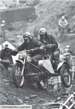  ??  ?? Geoff Gadsby/Henry Gaunt (BSA)