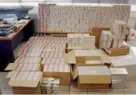  ??  ?? Cigarette sales are down by at least 50 percent, with experts warning that smugglers’ 20 percent share of the market will grow further.